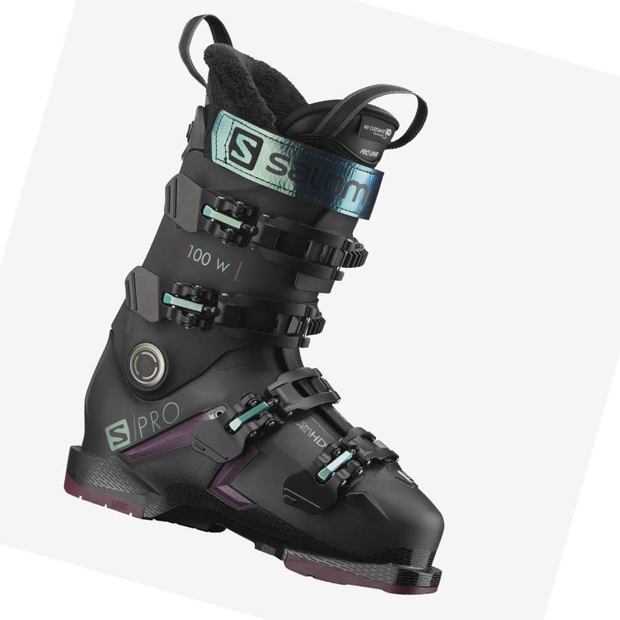 Botas Esqui Salomon S/PRO 100 Mujer Negros | MX 2068AHK